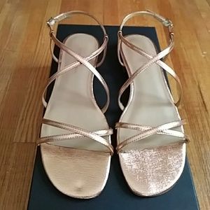 Banana Republic Rose Gold sandals